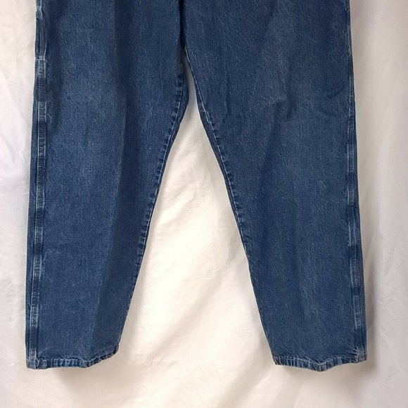 Wrangler Authentic Issue Mens 38x32 Carpenter Work Denim Jeans Pants 94LSWDV - Picture 8 of 10
